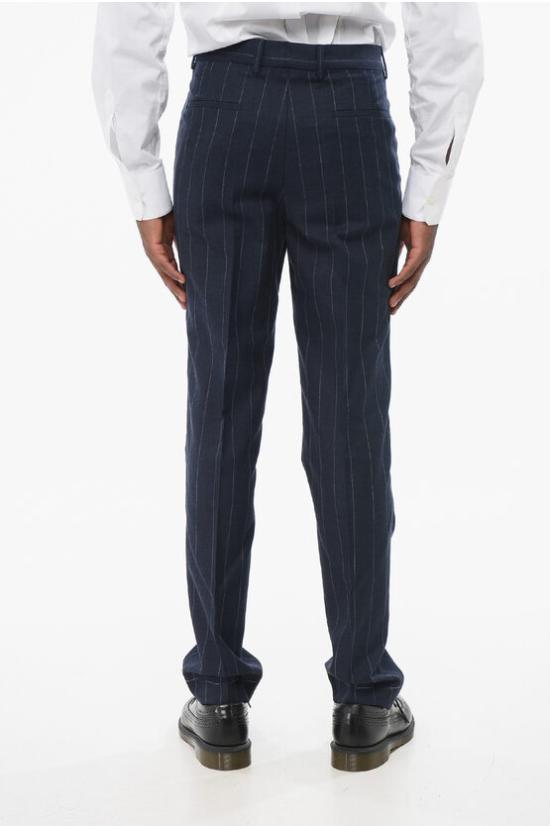  브루넬로 쿠치넬리 수트 세트 MS4847BTH TS484 C002 Blue - BRUNELLO CUCINELLI