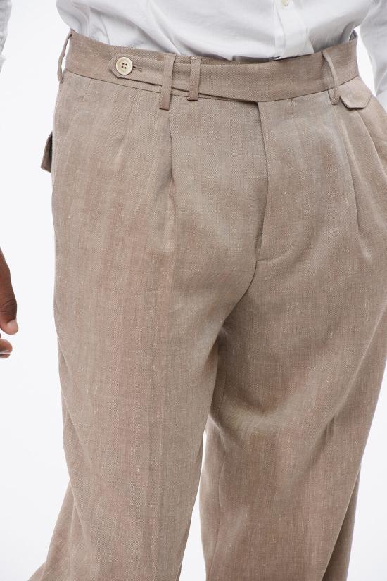  브루넬로 쿠치넬리 수트 세트 MS465LDTR TS465 C015 Beige - BRUNELLO CUCINELLI