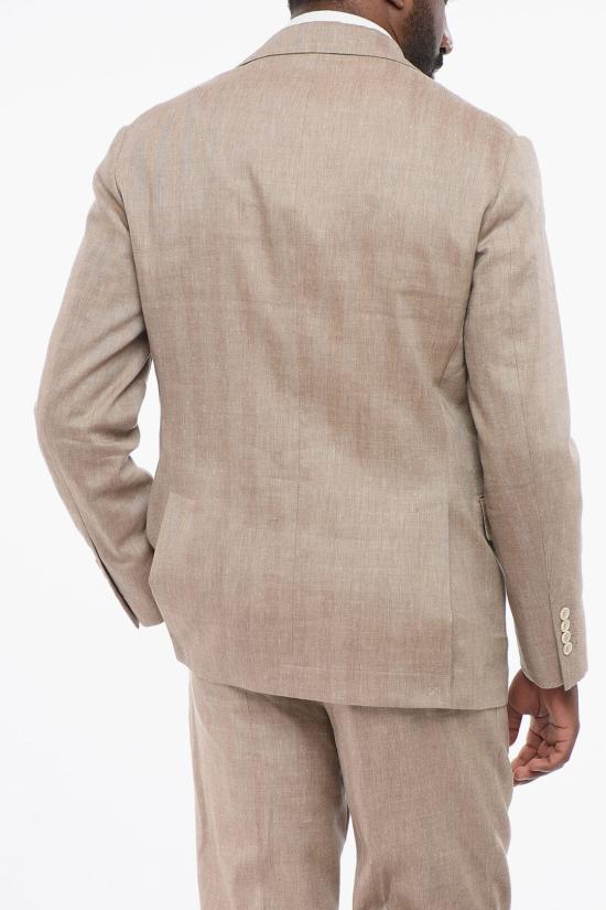  브루넬로 쿠치넬리 수트 세트 MS465LDTR TS465 C015 Beige - BRUNELLO CUCINELLI