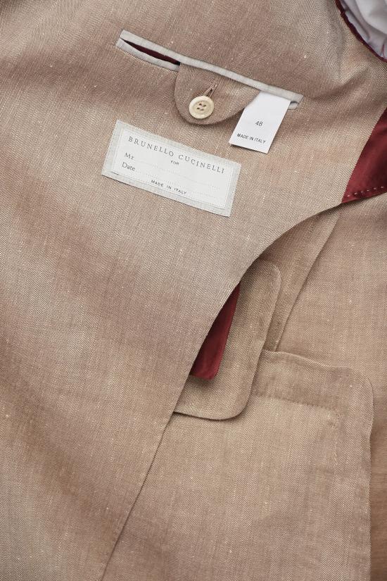  브루넬로 쿠치넬리 수트 세트 MS465LDTR TS465 C015 Beige - BRUNELLO CUCINELLI