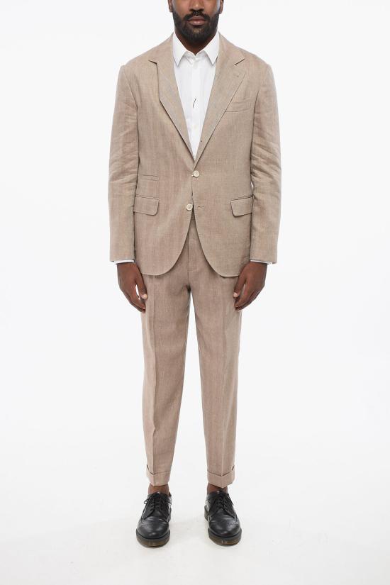  브루넬로 쿠치넬리 수트 세트 MS465LDTR TS465 C015 Beige