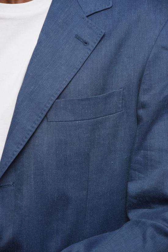  브루넬로 쿠치넬리 수트 자켓 MS4657BTD TS465 C008 Blue - BRUNELLO CUCINELLI