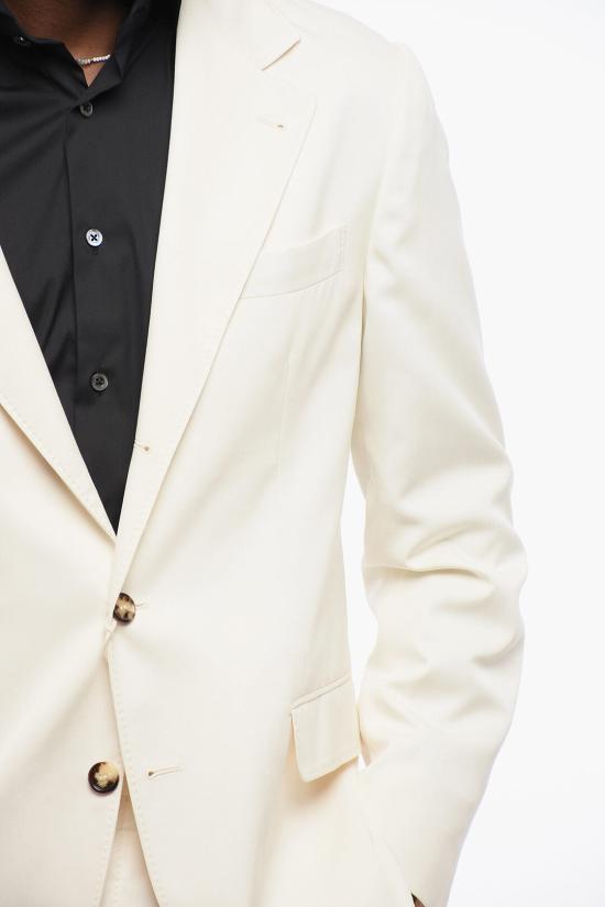  브루넬로 쿠치넬리 수트 자켓 MB4127BTD TB412 C101 White - BRUNELLO CUCINELLI