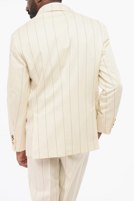  브루넬로 쿠치넬리 수트 세트 MD494LDTR TD494 C010 White - BRUNELLO CUCINELLI