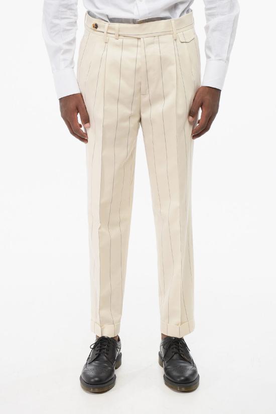  브루넬로 쿠치넬리 수트 세트 MD494LDTR TD494 C010 White - BRUNELLO CUCINELLI