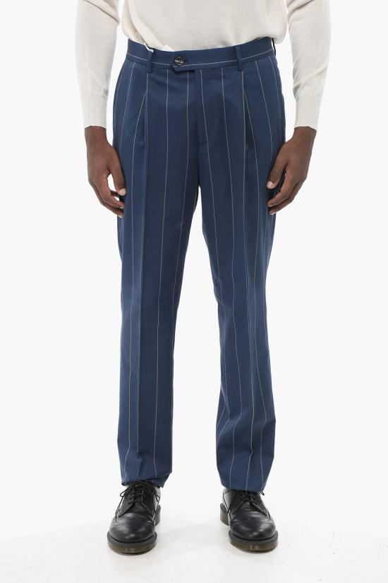  브루넬로 쿠치넬리 스트레이트 팬츠 MD494L00H TD494 C007 Blue