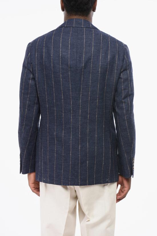  브루넬로 쿠치넬리 수트 자켓 MG4927BWD TG492 C036 Blue - BRUNELLO CUCINELLI