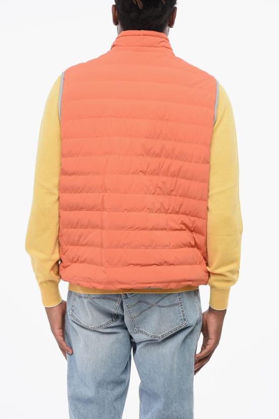  브루넬로 쿠치넬리 패딩 조끼 MM4031913 TM403 CNI75 Orange - BRUNELLO CUCINELLI