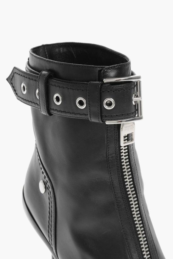  알렉산더 맥퀸 부츠 768101 WIDR4 1081 Black - ALEXANDER MCQUEEN