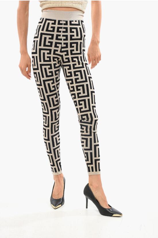  발망 레깅스 WF2PD005K338GFE Beige Nero