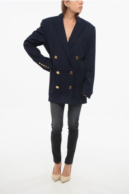  발망 수트 자켓 WF1SH010W1056UC Blue - BALMAIN