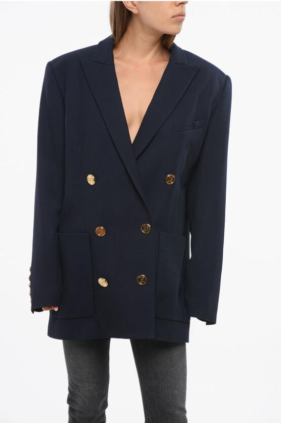  발망 수트 자켓 WF1SH010W1056UC Blue