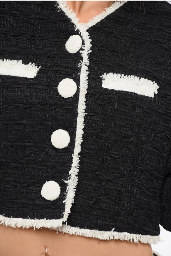  발망 수트 자켓 AF1SD060XC09EAB Black White - BALMAIN