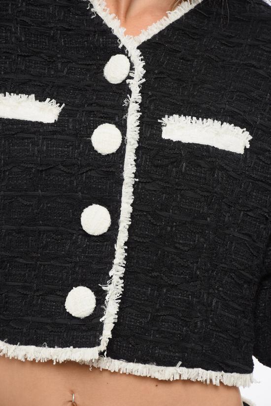  발망 수트 자켓 AF1SD060XC09EAB Black White - BALMAIN