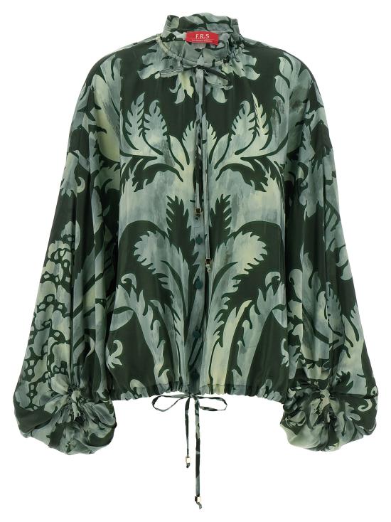 25FW 폴 레스트레스 슬리퍼스 블라우스 CA001035TE00855822 Green