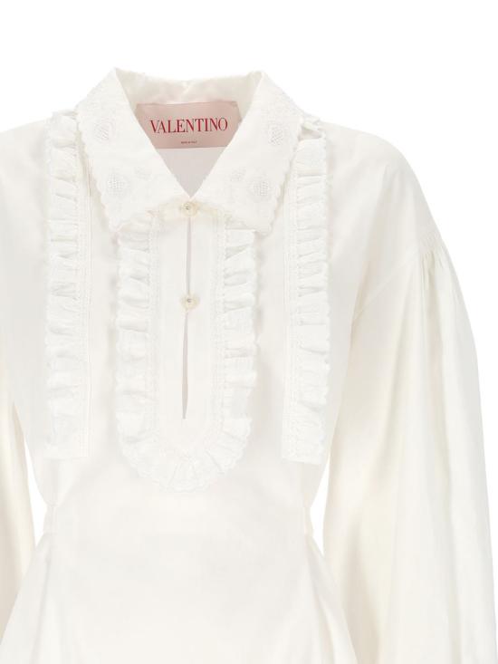 25SS 발렌티노 가라바니 숏 원피스 6B3VAU1590D0BO WHITE - VALENTINO GARAVANI