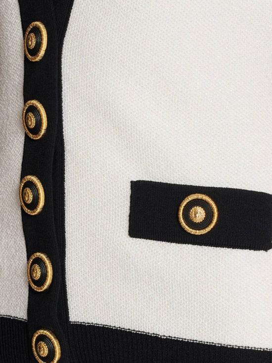 25SS 발망 숏 원피스 EF1R5086KH88GAU NATUREL - BALMAIN