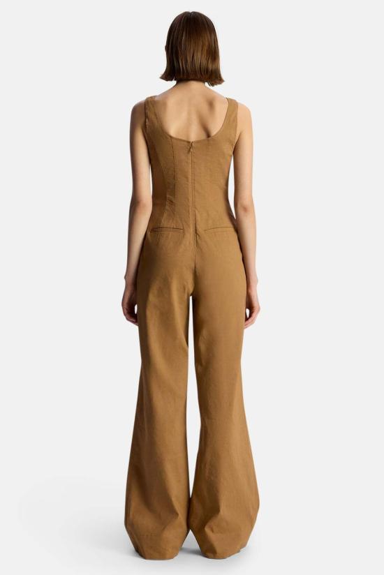  에이엘씨 점프수트 A.L.C. 이사벨 스트레치 리넨  아카시아 - A.L.C.