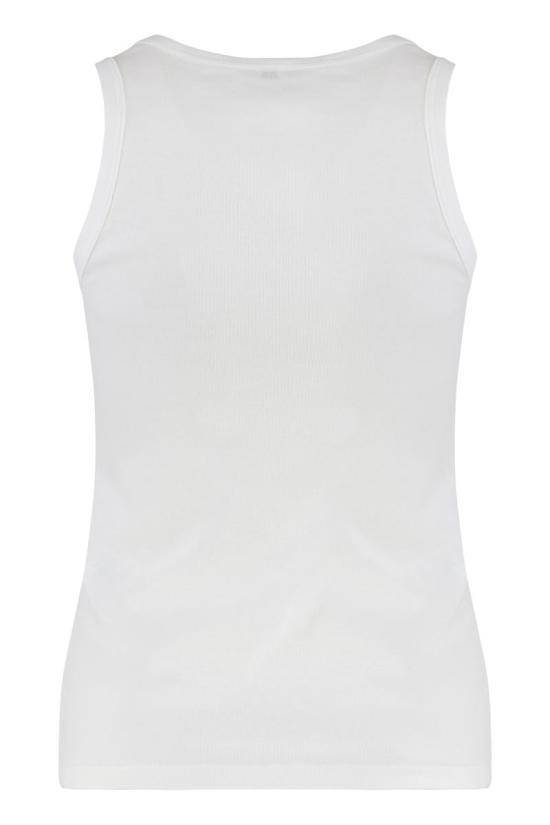 25SS 생로랑 민소매 티셔츠 824583YB2MH 9000 WHITE - SAINT LAURENT