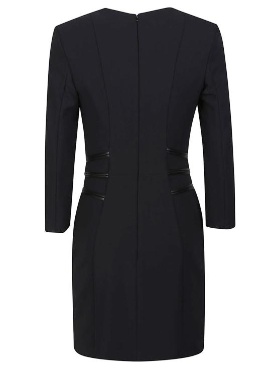 25FW 엘리자베타프랜치 숏 원피스 AB82356E2 Black - ELISABETTA FRANCHI