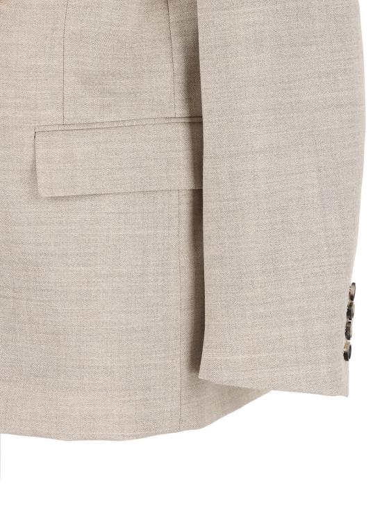 25FW 생로랑 자켓 843367Y5K172148 AI25 BEIGE TAUPE - SAINT LAURENT