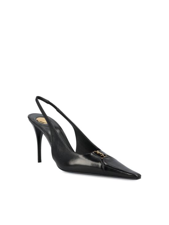 25FW 생로랑 힐/펌프스 806685AAESX1000 AI25 Black - SAINT LAURENT