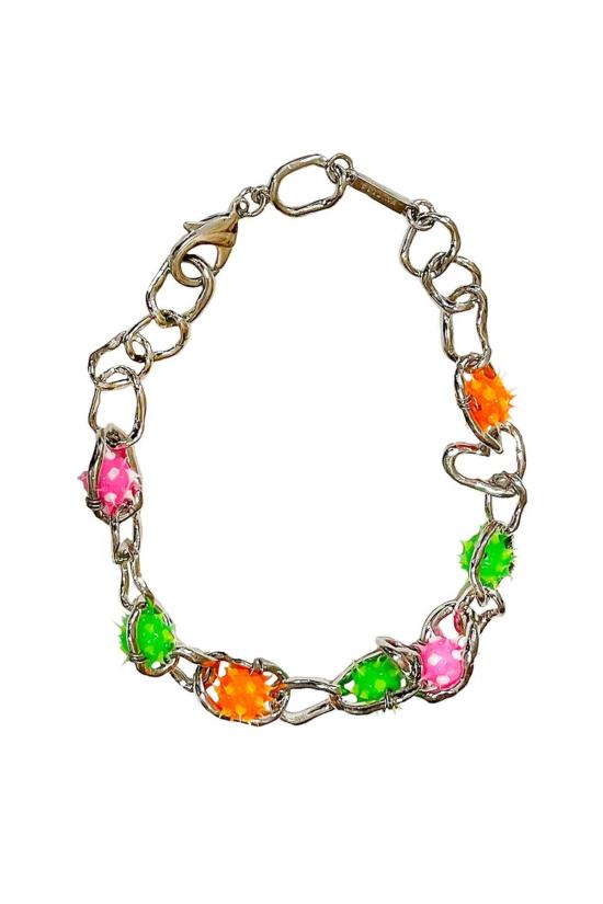  콜리나 스트라다 목걸이/팬던트 스파이키즈 체인 네크리스 재활용 주석