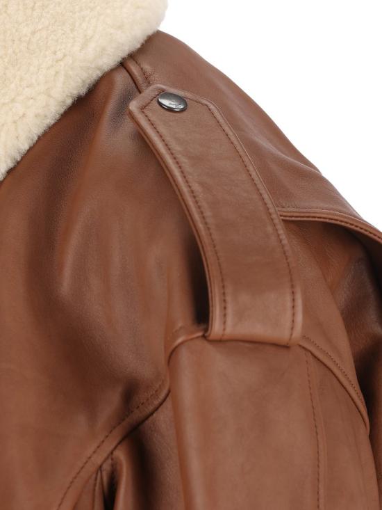 25FW 생로랑 자켓 843525YCTE22146 AI25 MARRON TERRACOTTA - SAINT LAURENT