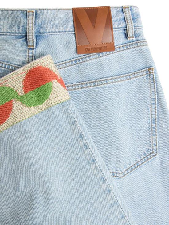 25SS 발렌티노 가라바니 데님 팬츠 6B3DD18Y94W508 Blue - VALENTINO GARAVANI