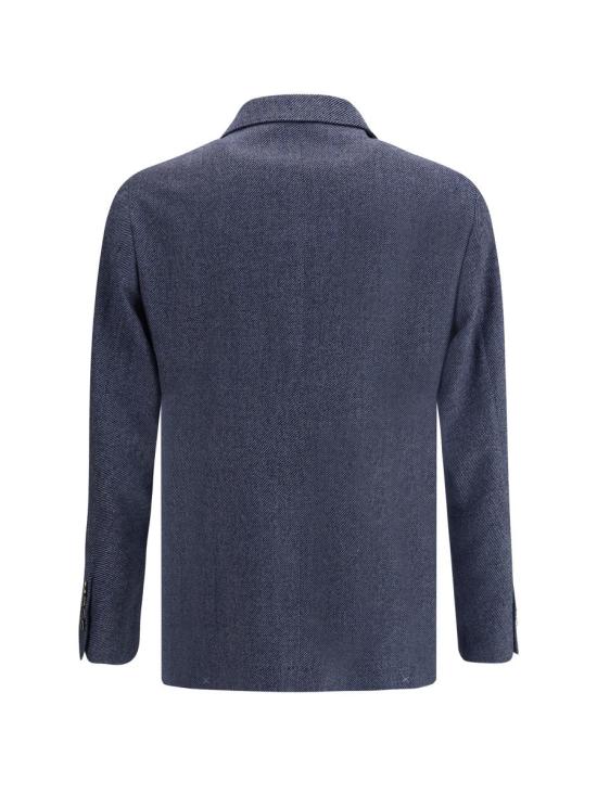 25FW 브루넬로 쿠치넬리 수트 자켓 MV4147BWD5 C005 BLUE - BRUNELLO CUCINELLI