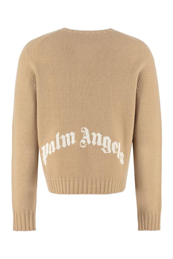 25SS 팜앤젤스 스웨터 PMHE027C99KNI001 6101 Beige - PALM ANGELS
