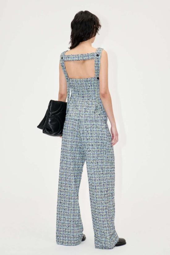  스티네 고야 스트레이트 팬츠 스틴 고야 제사벨 팬츠 체크 - STINE GOYA