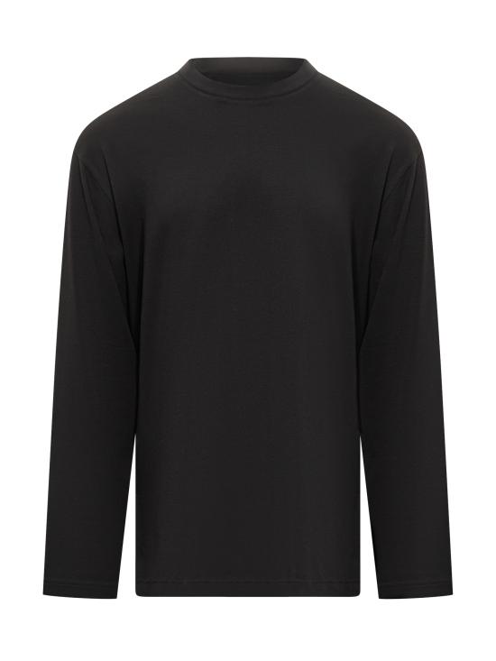 25FW 와이쓰리 긴팔 티셔츠 JX7278 BLACK