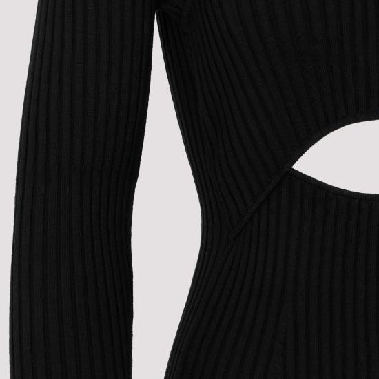  심카이 X 월포드 숏 원피스 053291 7005 BLACK - SIMKHAI X WOLFORD