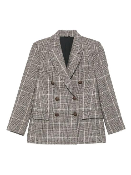 25FW 브루넬로 쿠치넬리 수트 자켓 MV4037053 C011 BROWN