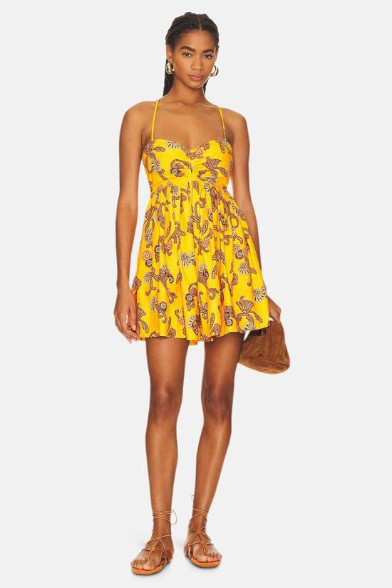  에이엘씨 숏 원피스 A.L.C. 앰브로스 드레스 리모네 멀티