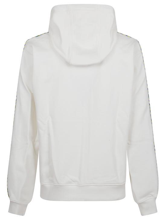 25FW 카사블랑카 후드 티셔츠 MPF25 JTP392 01 OFF WHITE LOOPBACK CASABLANCA MONTAGNE - CASABLANCA