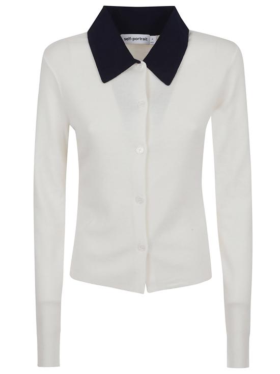 25FW 셀프 포트레이트 가디건 PF25 097CC CREAM