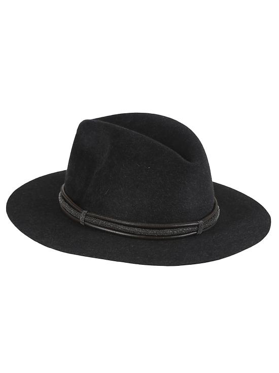 25FW 브루넬로 쿠치넬리 버킷햇 MCAP90032 CUX11 ANTRACITE 2355 ULTRABLACK - BRUNELLO CUCINELLI