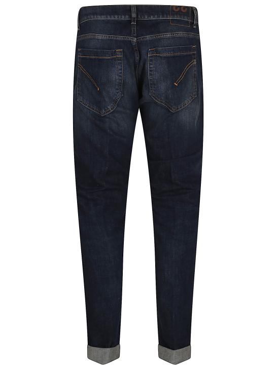 25FW 돈답 스트레이트 팬츠 UP232 DS0257ULH2 800 BLU - DONDUP