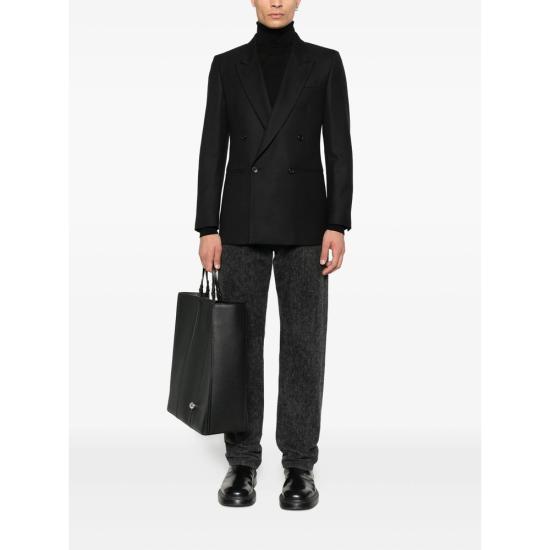 25FW 리버스1949 수트 자켓 073121582 01 BLACK - REVERES 1949