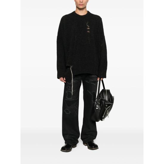 25FW 이자벨베네나토 스웨터 UK04F25 80 GREY - ISABEL BENENATO