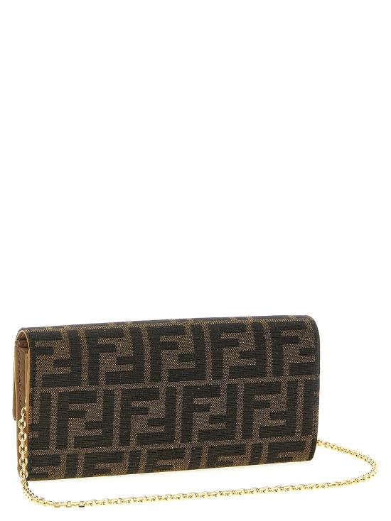 25FW 펜디 명함지갑 8M0365A98PF0A6E Brown - FENDI