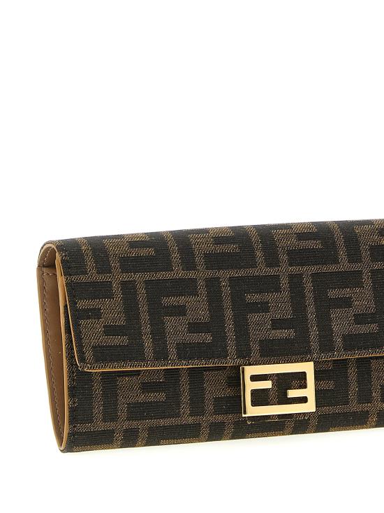 25FW 펜디 명함지갑 8M0365A98PF0A6E Brown - FENDI