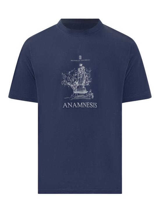 25FW 브루넬로 쿠치넬리 반팔 티셔츠 M0B138485 CFL46