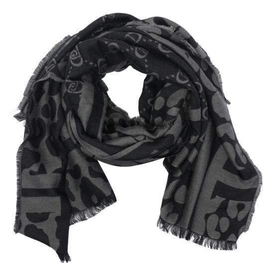 25FW 리우조 머플러/스카프 2F5040T0300 22222 Black - LIU JO