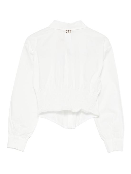 25FW [주니어] 트윈셋 셔츠 252GJ2300 00526 White - TWINSET