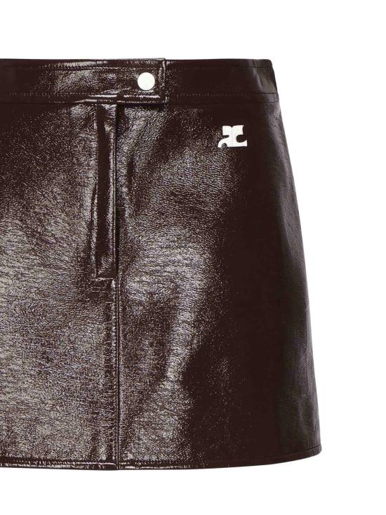 25FW 쿠레쥬 숏 스커트 PERCJU001VY0014 4010 Purple - COURREGES