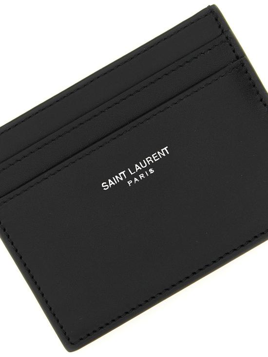 25FW 생로랑 명함지갑 3759460U90N1000 Black - SAINT LAURENT
