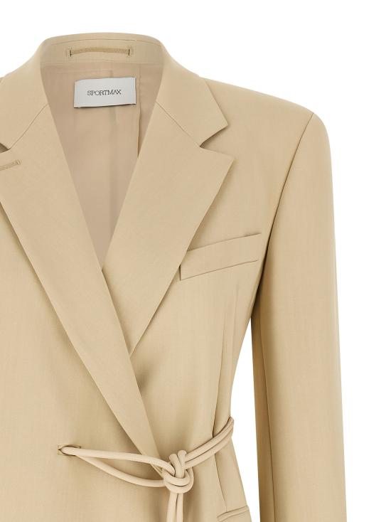25FW 스포트막스 수트 세트 2522046031600002 Beige - SPORTMAX